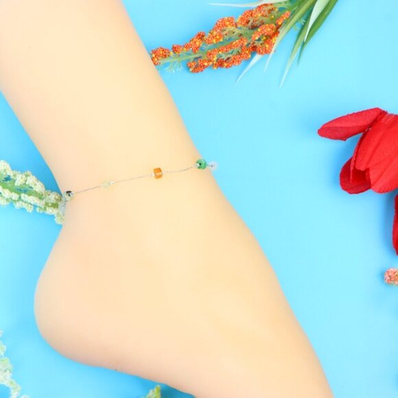 Elegant Handmade Anklet – Perfect for Women & Girls | Ideal Gift Option, DYC1574 - Picture 3 of 8